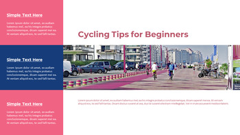 初学者骑行技巧 主题pt模板_18
