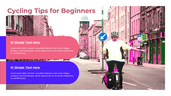 初学者骑行技巧 主题pt模板_23