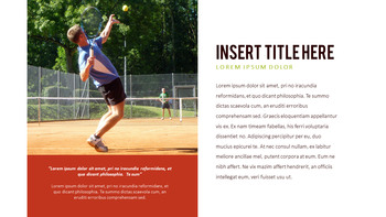 网球 最好的PowerPoint模板_21