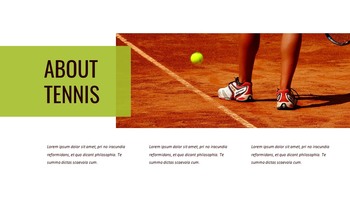 Tennis Diapositives de présentation Google_06