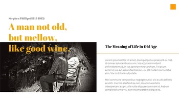 The Meaning of Life in Old Age Google Slides Templates_04