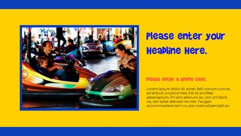 游乐园 PPT模板设计_11