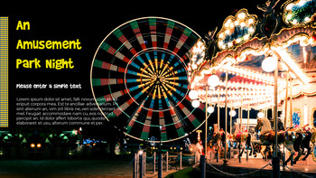 游乐园 PPT模板设计_14