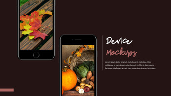 金秋时节 简单的模板_38