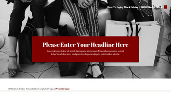 블랙 프라이데이 베스트 파워포인트 프레젠테이션 템플릿_33