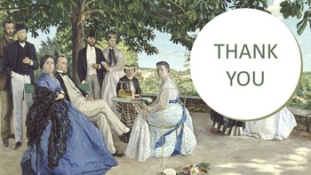 Free Google Slides Templates - Jean Frederic Bazille \"Reunion De Famille\"_06