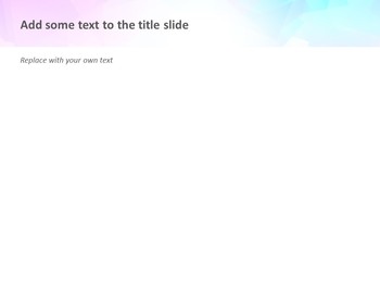 Sfondi gratuiti di Google Slides - Gradazione blu e rosa con quadrati scintillanti_05