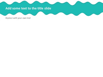 Waves With Mint Background - Free Google Slides Template_04