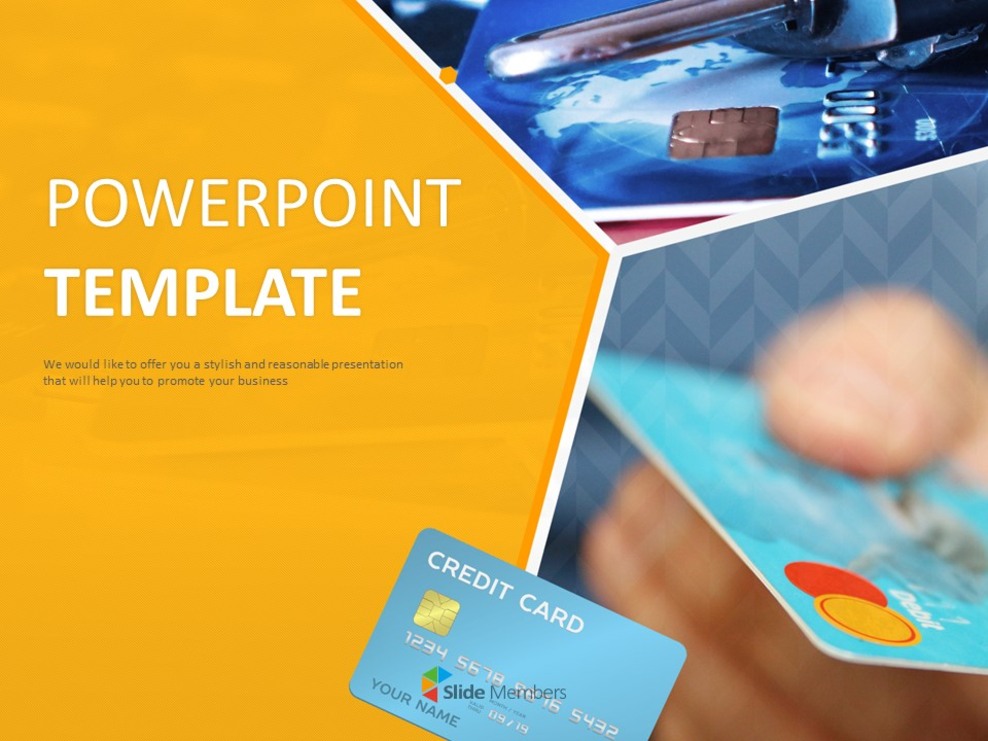 Credit Card - Free Design Template