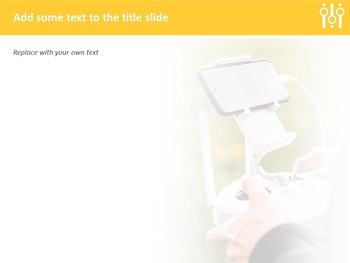 Sfondi gratuiti di Google Slides - Controllo dei droni_05