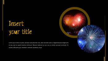 불꽃 축제 테마 PPT 템플릿_09