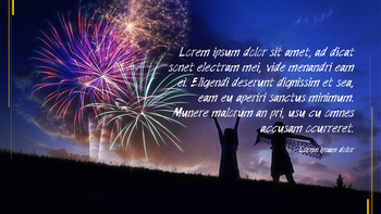 불꽃 축제 테마 PPT 템플릿_15
