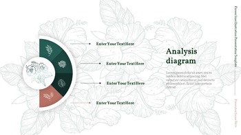 Blumenlinienillustration Aktionsplan PPT_25