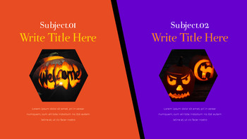 할로윈 PPT 프레젠테이션 샘플_23