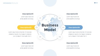 Infographic 평면 디자인 서식 파일 맞춤형 구글 슬라이드_04