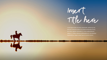 骑术 背景PowerPoint._13