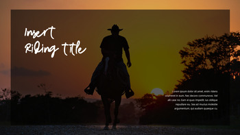 骑术 背景PowerPoint._24
