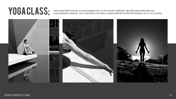 Wake Up Yoga Business Presentation PPT_04