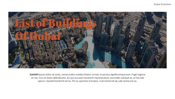 두바이의 발전 PPT 배경 이미지_13