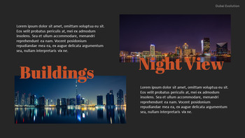 두바이의 발전 PPT 배경 이미지_18