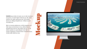 Dubai Evolution PPT Background Images