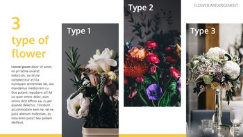 Blumenarrangement Einfache Google Slides_06