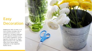 Blumenarrangement Einfache Google Slides_29