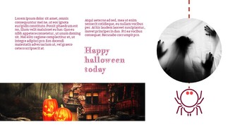 ハロウィーンの日 プレゼンテーションのためのGoogleのスライドテンプレート_12