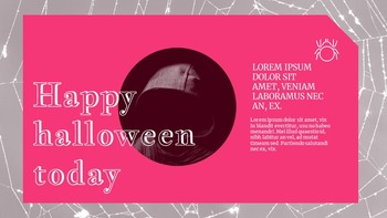 ハロウィーンの日 プレゼンテーションのためのGoogleのスライドテンプレート_13