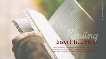 Lesen Sie einen Buchtag PowerPoint Design_14