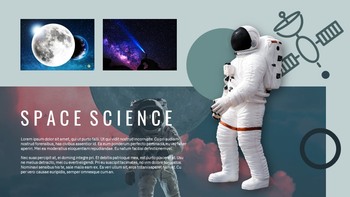 太空科学 简单的Google模板_08