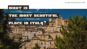 意大利的主要旅游景点 谷歌演示模板_05