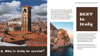 意大利的主要旅游景点 谷歌演示模板_06