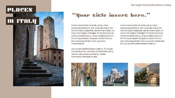 意大利的主要旅游景点 谷歌演示模板_08