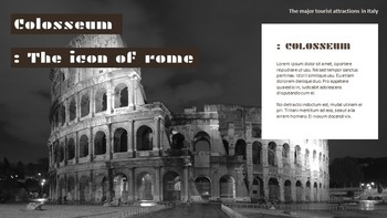 意大利的主要旅游景点 谷歌演示模板_10