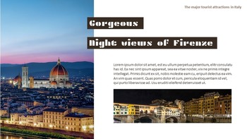 意大利的主要旅游景点 谷歌演示模板_11