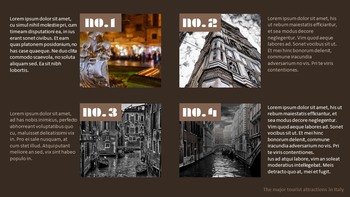 意大利的主要旅游景点 谷歌演示模板_14