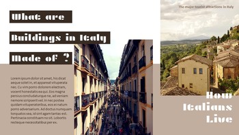 意大利的主要旅游景点 谷歌演示模板_16