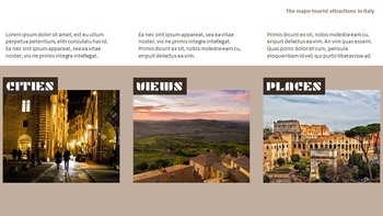 意大利的主要旅游景点 谷歌演示模板_29