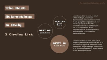意大利的主要旅游景点 谷歌演示模板_34