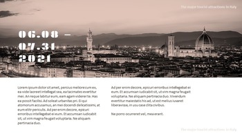 意大利的主要旅游景点 谷歌演示模板_35