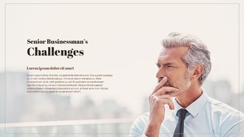 高级商人 谷歌幻灯片主题为演示_13