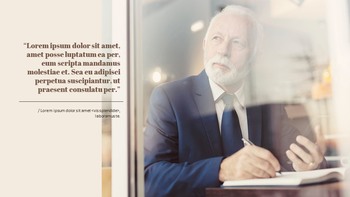 高级商人 谷歌幻灯片主题为演示_14