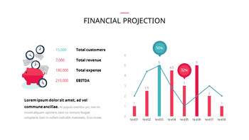 Modello di design piatto premium di avvio Modelli PPT_13