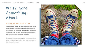 您最喜欢什么运动鞋？ 简单的模板设计_08