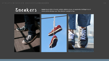 您最喜欢什么运动鞋？ 简单的模板设计_11