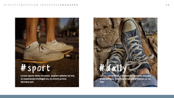 您最喜欢什么运动鞋？ 简单的模板设计_15