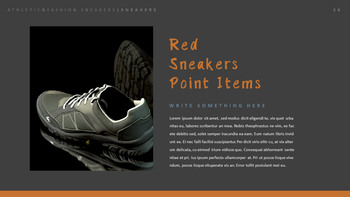 您最喜欢什么运动鞋？ 简单的模板设计_26