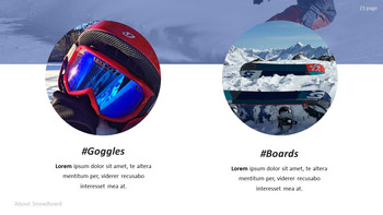 有关单板滑雪的基本技巧和窍门 PPT设计模板_21