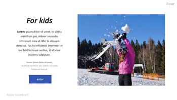 有关单板滑雪的基本技巧和窍门 PPT设计模板_25